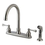 Kingston Brass FB779.BLSP Vintage 1.8 Gpm Standard Kitchen Faucet - Nickel. Fixed Price $126.72.