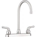 Pacific Bay Lynden Modern High Arc Kitchen Sink Faucet - Metallic Plating Ove.... Fixed Price $45.46.