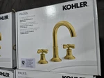 Kohler Paces 8" Widespread Bathroom Faucet R34524-3D-2MB. Fixed Price $120.00.
