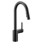 Moen 7565BL Matte Black One-handle Pulldown Kitchen Faucet. Fixed Price $672.25.