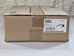 Vigo VG05001MG Olus Single-handle Wall Mount Bathroom Faucet Matte Gold. Fixed Price $72.94.