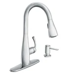 Moen Essie 87014 Single-handle Pull-down Sprayer Kitchen Faucet With Reflex. Fixed Price $137.99.