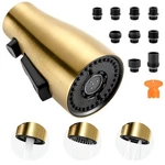 Arcora Kitchen Faucet Spray Head Brushed Gold, 1/2 Inch Npt,. Fixed Price $18.88.