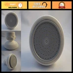 4 Row Shower Head With Handmade Soap Bundle - Luxury Bath Set, Spa Experience. Fixed Price $27.99.