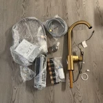 Moen 7565EVBG Align Smart Kitchen Faucet Brushed Gold Untested. Fixed Price $199.00.