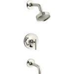 Kohler K-T14421-4-SN Purist Rite-temp Pressure-balancing Bath And Shower Faucet. Fixed Price $870.29.