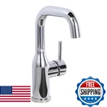 Bar Sink Single Hole: Arcora Chrome Wet - Prep 36. Fixed Price $78.95.