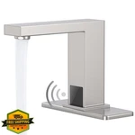 Greenspring Automatic Sink Faucet Brushed Nickel Motion Sensor Touchless. Fixed Price $108.99.