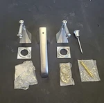 Kohler Bathroom Tub Faucet Brushed Chrome Trim Memoirs T428-4S-G. Fixed Price $103.99.