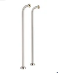 Signature Hardware 31-1/2" Heavy Duty Freestanding Tub Supplies Brushed Nickel. Fixed Price $199.00.
