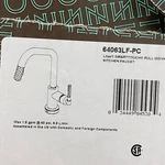 Brizo 64063LF-PC Litze Chrome Smarttouch Pull Down Kitchen Faucet Knurled Handle. Fixed Price $695.00.