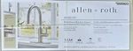 Allen + Roth Harlow Spot Free Stainless Steel Single Handle Pull-down Kitchen. Fixed Price $94.95.