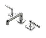 Waterworks Ludlow Profile Deck Mounted Lavatory Faucet Metal Levers Chrome. Fixed Price $900.00.