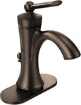 Moen 4500ORB Wynford One-handle High-arc Bathroom Faucet In Oil Rubbed Bronze. Fixed Price $224.99.