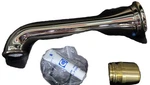 Jado Hatteras 842/017/150 Wall Tub Spout Platinum Nickel. Fixed Price $72.99.