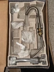Hansgrohe 71533821 Logis Widespread Bathroom Faucet With Ecoright And Comfortzon. Fixed Price $160.00.