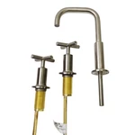 Kohler 14406-3-BN Purist Bathroom Faucet Brushed Nickel Free Shipping!. Fixed Price $459.90.