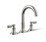 Kohler Paces 8 Widespread Double Bath Faucet Lever Handles Polished Nick. Fixed Price $119.95.