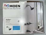 Moen Adler 82663 Tub And Faucet Single Function Showerhead Chrome Finish. Fixed Price $109.00.