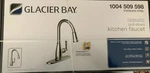 Glacier Bay Fairhurst Pull Down Kitchen Faucet With Turbo Spray, Fast Mount, Ss. Fixed Price $86.00.
