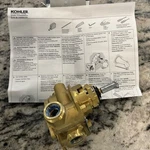 Open Box Kohler K-2972-KS-NA Mastershower 1/2 Inch Thermostatic Rough Valve. Fixed Price $225.00.