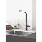 Grohe 30271000 Essence Pull-out Kitchen Faucet Dual Spray 1.75 Gpm Chrome. Fixed Price $309.25.