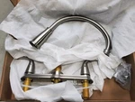Moen Brecklyn 87102SRS 2-HANDLE Standard Kitchen Faucet. Fixed Price $79.98.