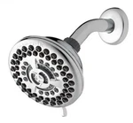 Waterpik Fixed Shower Head Spray Single Wall Mount Chrome Finish YAT-933E. Fixed Price $18.99.