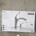 Kohler Mistos Pull-out Faucet Vibrant Stainless W/ Soap/lotion Dispenser. Fixed Price $70.00.