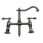 Signature Hardware 329238 Bellevue Bridge Kitchen Faucet - Brushed Nickel *read. Fixed Price $200.90.