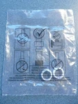 "new" Delta RP50952 3/8" Nylon Plastic Compression Ferrules Sleeve. Fixed Price $9.95.