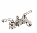 New Moen Monticello 4" Mini Widespread Faucet 4560 Chrome + Valve 84220. Fixed Price $299.95.