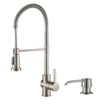 Kraus KPF-1690-KSD-31 Britt 1.8 Gpm Hole Pre-rinse Pull Out Stainless Steel. Fixed Price $264.95.