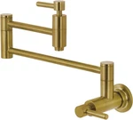 New Kingston Brass Kitchen Faucet KS8107DL Concord Wall Mount Pot Filler. Fixed Price $215.00.