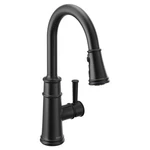 Moen 7260 Belfield 1.5 Gpm One-handle High Arc Pulldown Kitchen Black. Fixed Price $431.27.