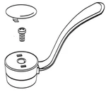 Moen 2021 Handle Kit Assembly 1-7/8" Chrome Compatible Faucets. Fixed Price $176.25.