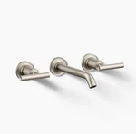 Kohler Purist Wall Mount Bathroom Sink Vanity Faucet Brushed Nickle. Fixed Price $420.00.