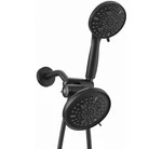 Bwe Single Handle Dual Head Shower Faucet 8 Spray Matte Black New. Fixed Price $64.99.