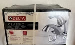 Delta Classic Bathroom Sink Faucet Silver (521-ECO-DST-A). Fixed Price $35.00.