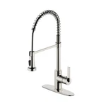 Kitchen Sink Faucet,single Handle Spring High Arc With Deck Pl.... Fixed Price $153.79.