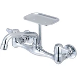 Central Brass 0048-UA 1.5 Gpm Wall Mounted Kitchen Faucet Chrome. Fixed Price $120.77.