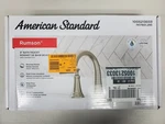 American Standard Rumson 8" 2-HANDLE Widespread Bathroom Faucet Brushed Nickel. Fixed Price $49.98.