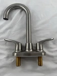 American Standard 7074400.075 Colony Pro 2-HANDLE Bar Faucet Stainless Steel. Fixed Price $59.00.