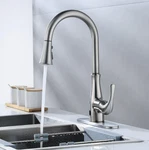 Bio Bidet Flow 770 Motion Activated Kitchen Faucet - Brushed Nickel. Fixed Price $121.59.