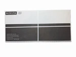 Delta Lenta 19802Z-BL-DST Pull Down Kitchen Faucet Black Stainless New Box. Fixed Price $165.00.