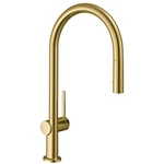 Hansgrohe 72800 Talis 1.75 Gpm Hole Pull Down Kitchen Faucet - Brushed Gold. Fixed Price $763.70.