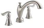 Delta Linden Handle Roman Tub Trim 8-16 In. Centers, T2794-SS. Fixed Price $69.99.