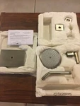 Newport Brass 3-2044BP/14 Shower Trim W/single Function Head Gun Metal. Fixed Price $400.00.