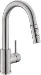 Modern Bar Sink Faucet For Kitchen Single Handle With Pull Out Sprayer Hot. Fixed Price $110.95.