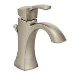 Csi 6903BN Moen Voss One-handle High-arc Bathroom Faucet With Drain Assembly, Br. Fixed Price $470.60.